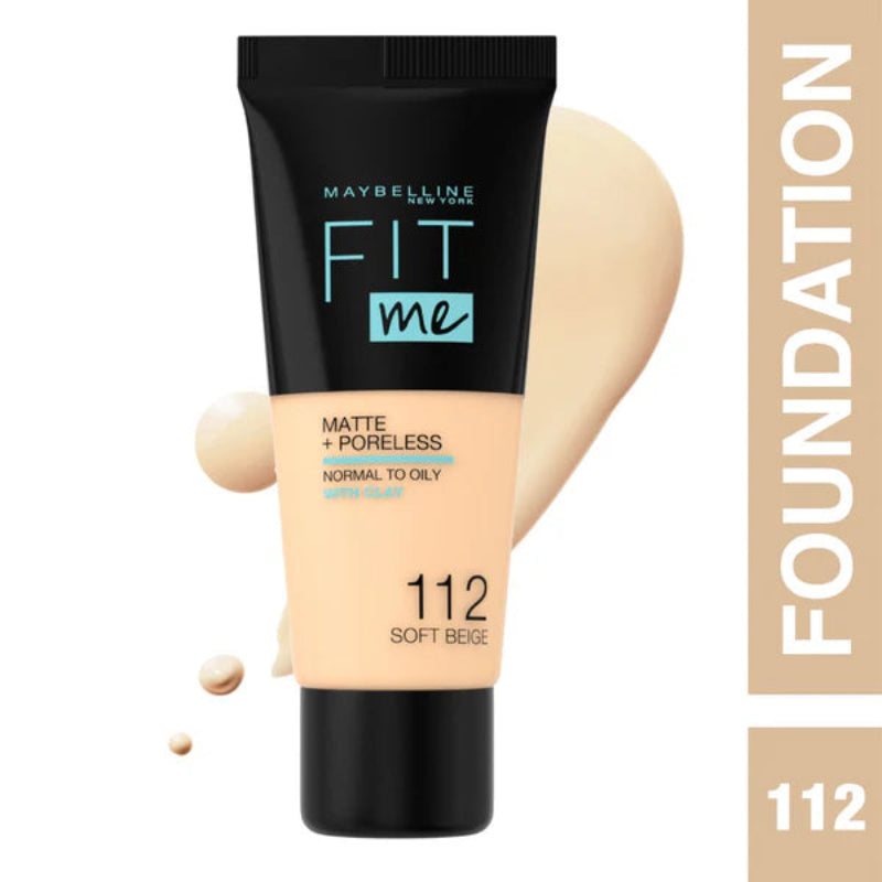Maybelline Ny Fit Me Matte + Poreless Liquid Foundation
