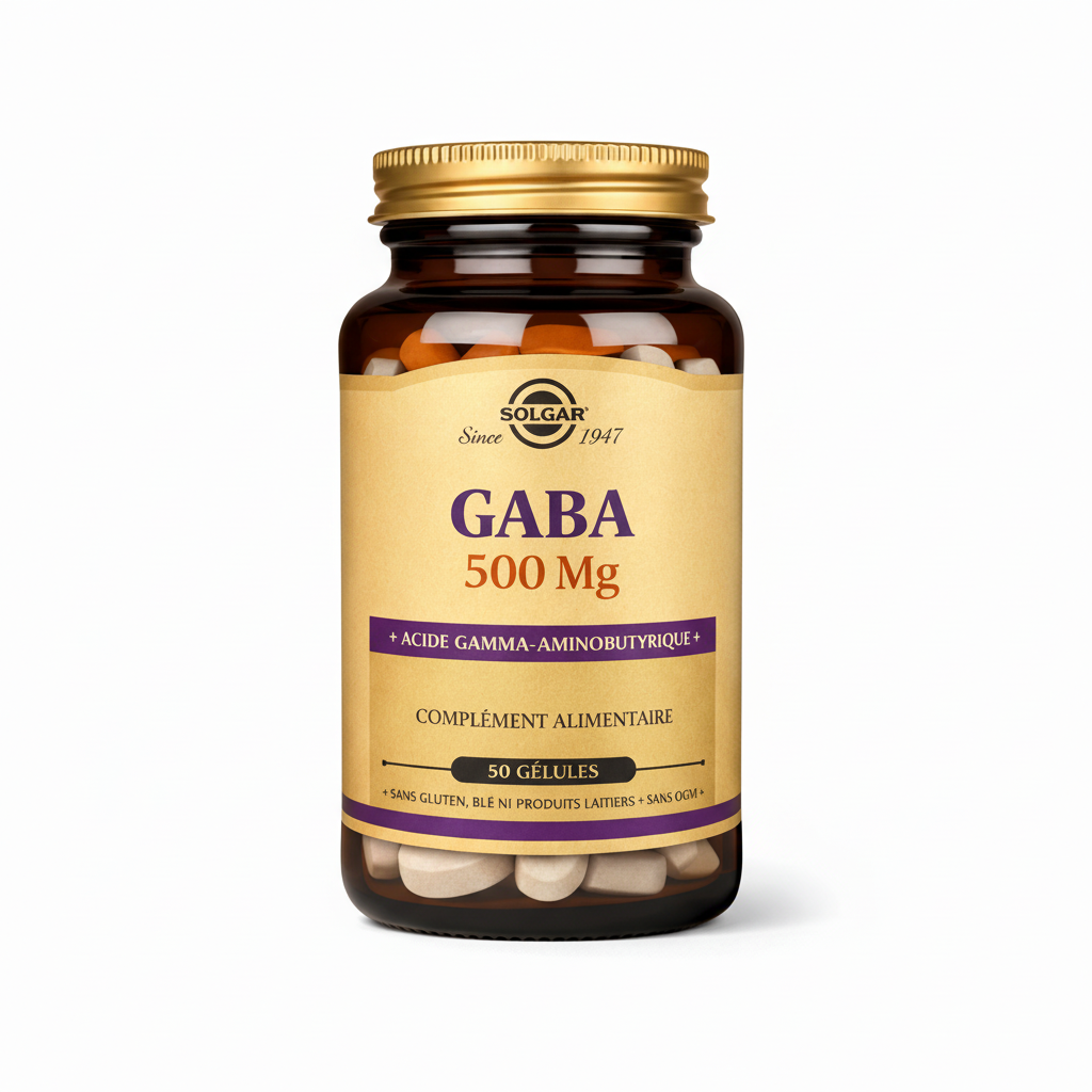 Solgar GABA 500 mg – 50 Vegetable Capsules