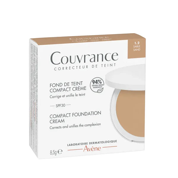 Avène Couvrance Compact Foundation Cream SPF 30 – 1.2 Sand
