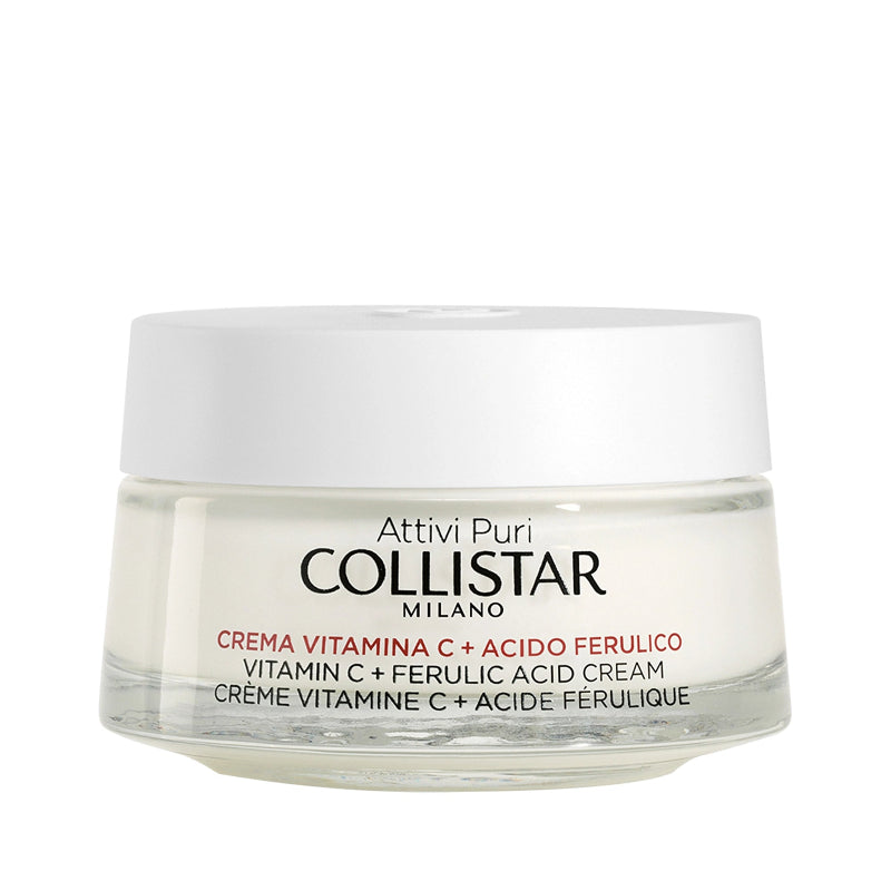 Collistar Vitamin C + Ferulic Acid Cream jar on a white background