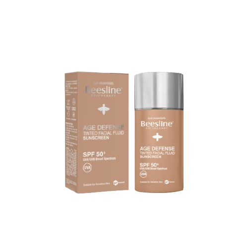 Beesline Age Defense Tinted Facial Fluid Sunscreen SPF50+ - dsonline.me