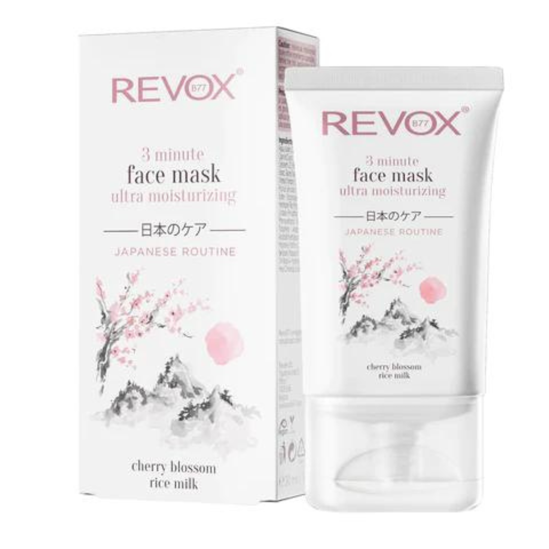 Revox B77 JAPANESE Routine Face Mask 3 Minute Ultra Moisturizing - dsonline.me