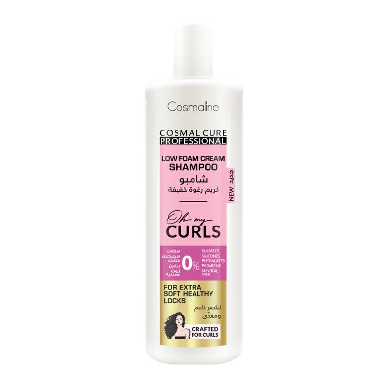 Cosmaline Cosmal Cure Professional Oh My Curls Cream Shampoo Low Foam 500 ml - dsonline.me
