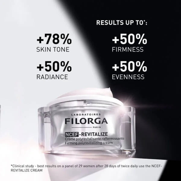Filorga NCEF-Reverse Cream – Intensive anti-aging cream with NCEF complex to improve wrinkles, firmness, radiance, and skin texture
