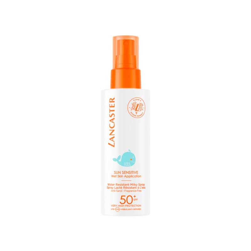 Lancaster Sun Sensitive Water Resistant Spray SPF 50+ for Kids, 150ml – gentle and effective sun protection