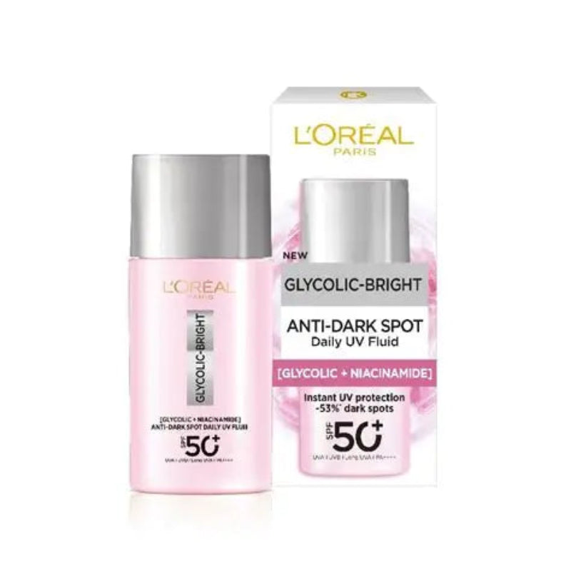 L’Oréal Paris Glycolic-Bright Anti-Dark Spot Daily UV Fluid - dsonline.me