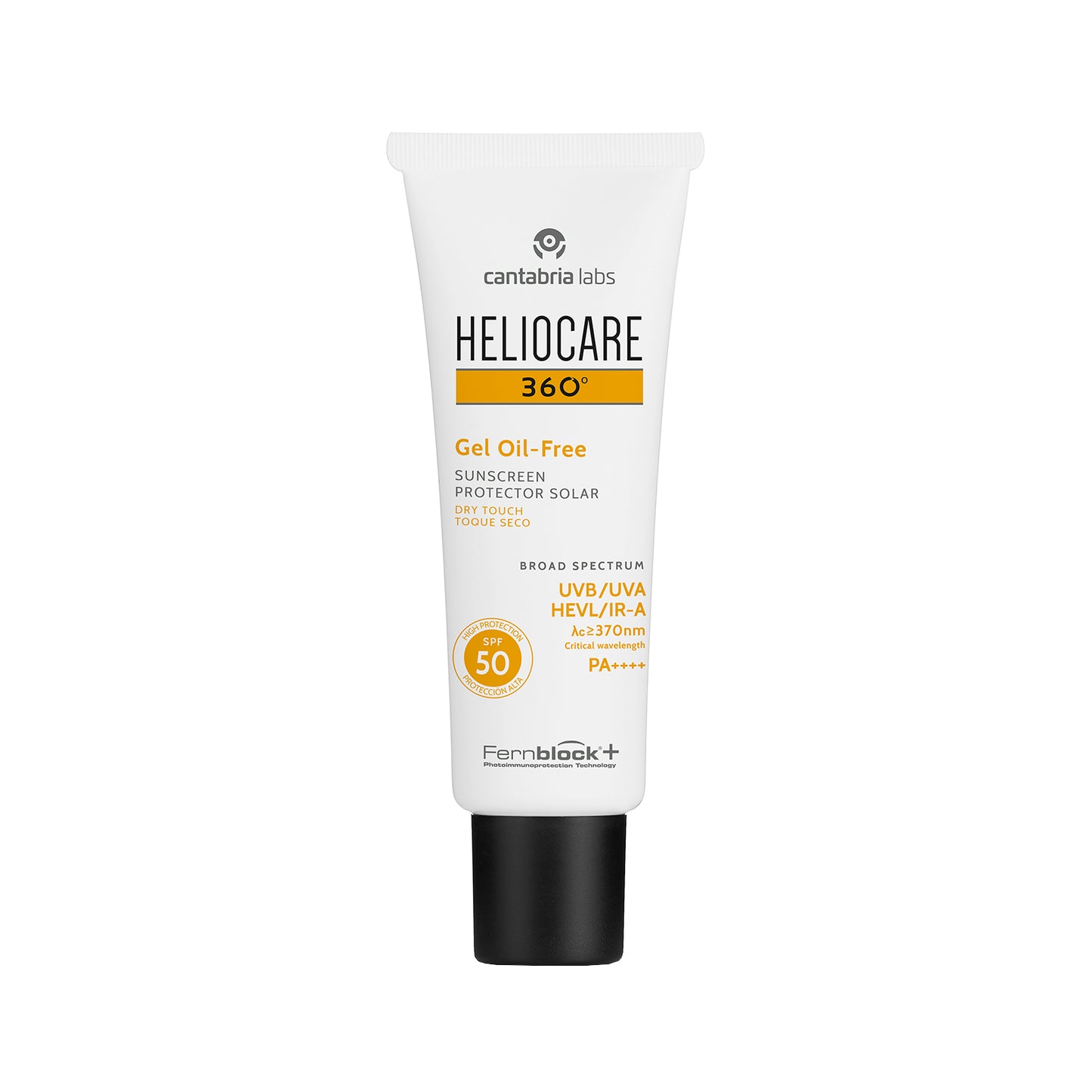 Heliocare 360 Gel Oil-Free SPF 50 sunscreen for oily and acne-prone skin