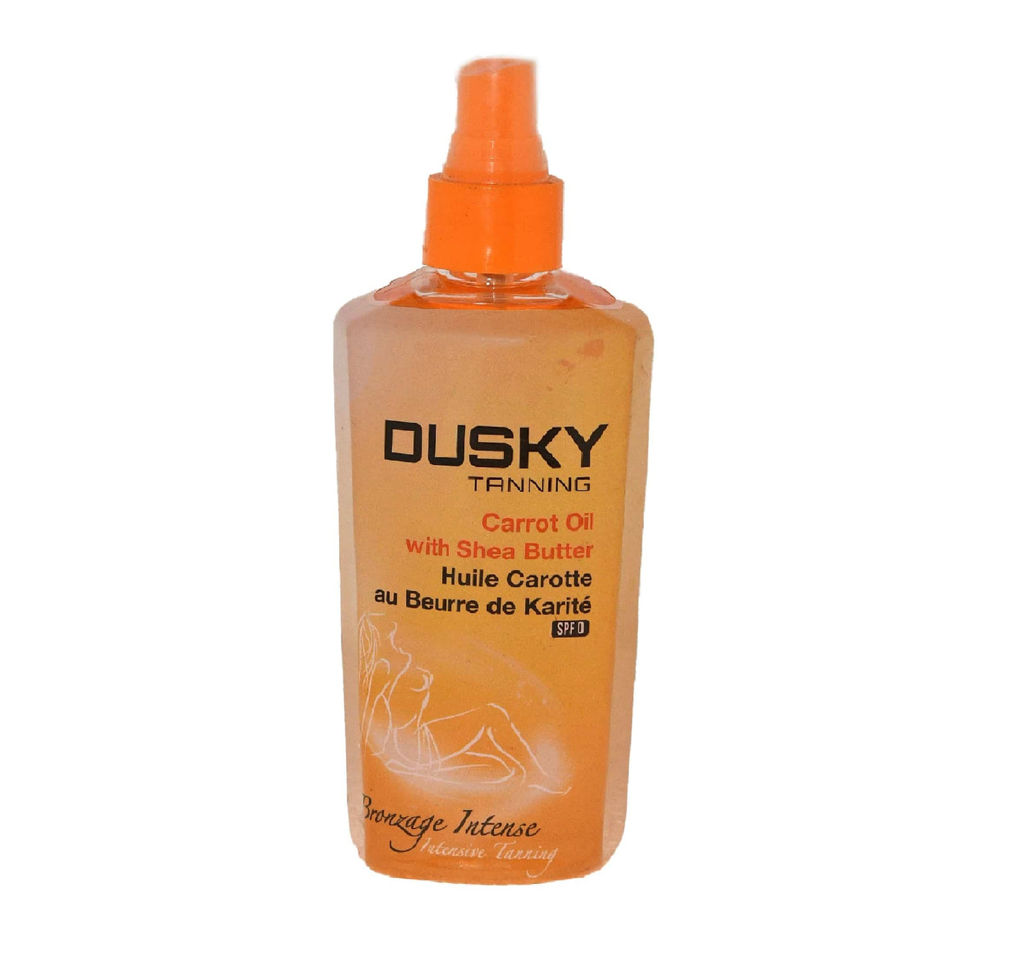 Bottle of Searene Dusky Intensive Tanning Oil with Carrot Oil, 230 ml