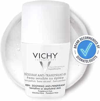 VICHY 48H Soothing Anti-Perspirant Roll-On - Sensitive or Depilated Skin - dsonline.me