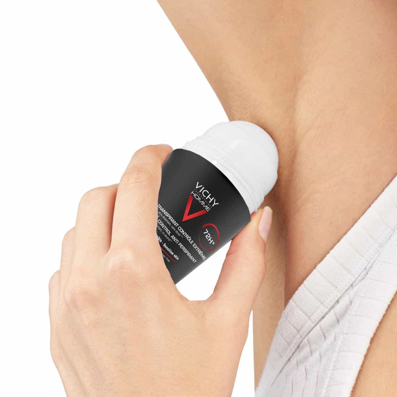 VICHY Homme Extreme Control 72H Anti-Perspirant Roll On - dsonline.me