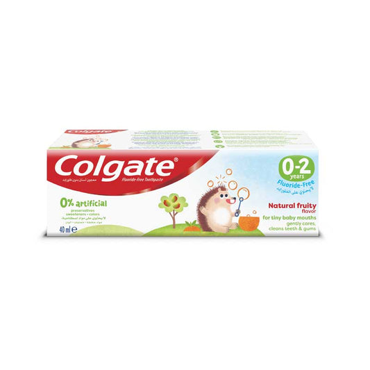 Colgate Kids 0% Artificial 0-2 years Tooth Paste 40 ml - dsonline.me