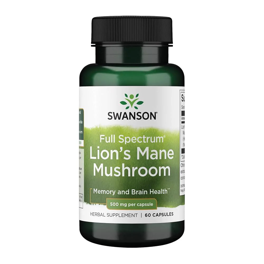 Swanson Lion's mane mushroom