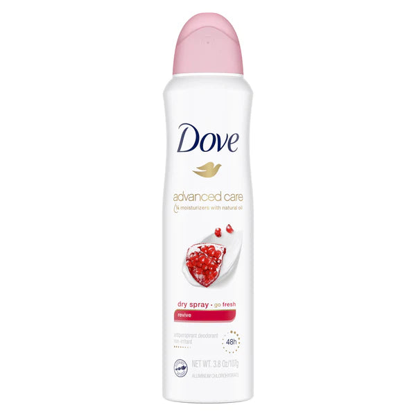 Dove Advanced Care, 48h Dry Spray Antiperspirant Deodorant, Revive