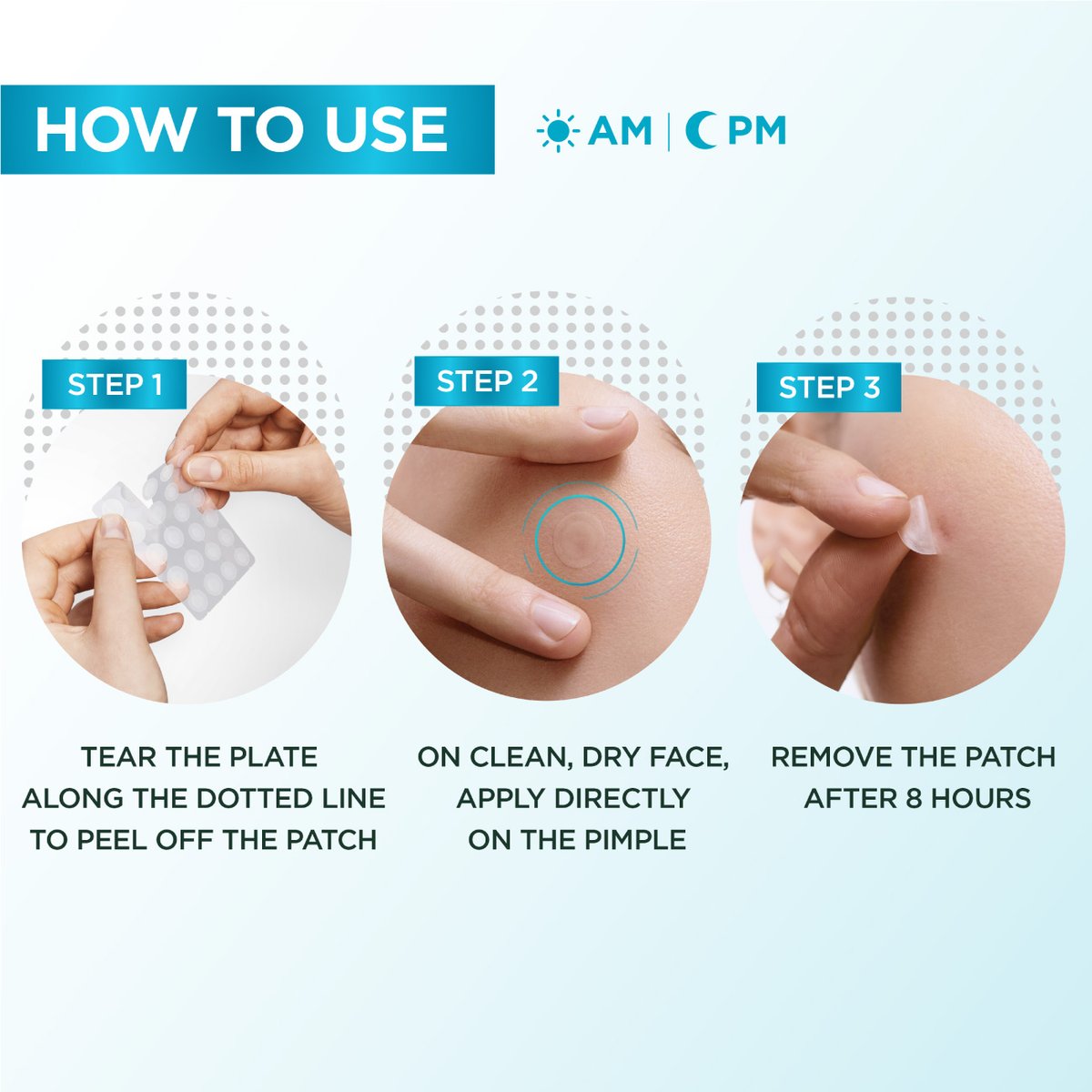 SkinActive Fast Clear Invisible Pimple Patch 8 Hours