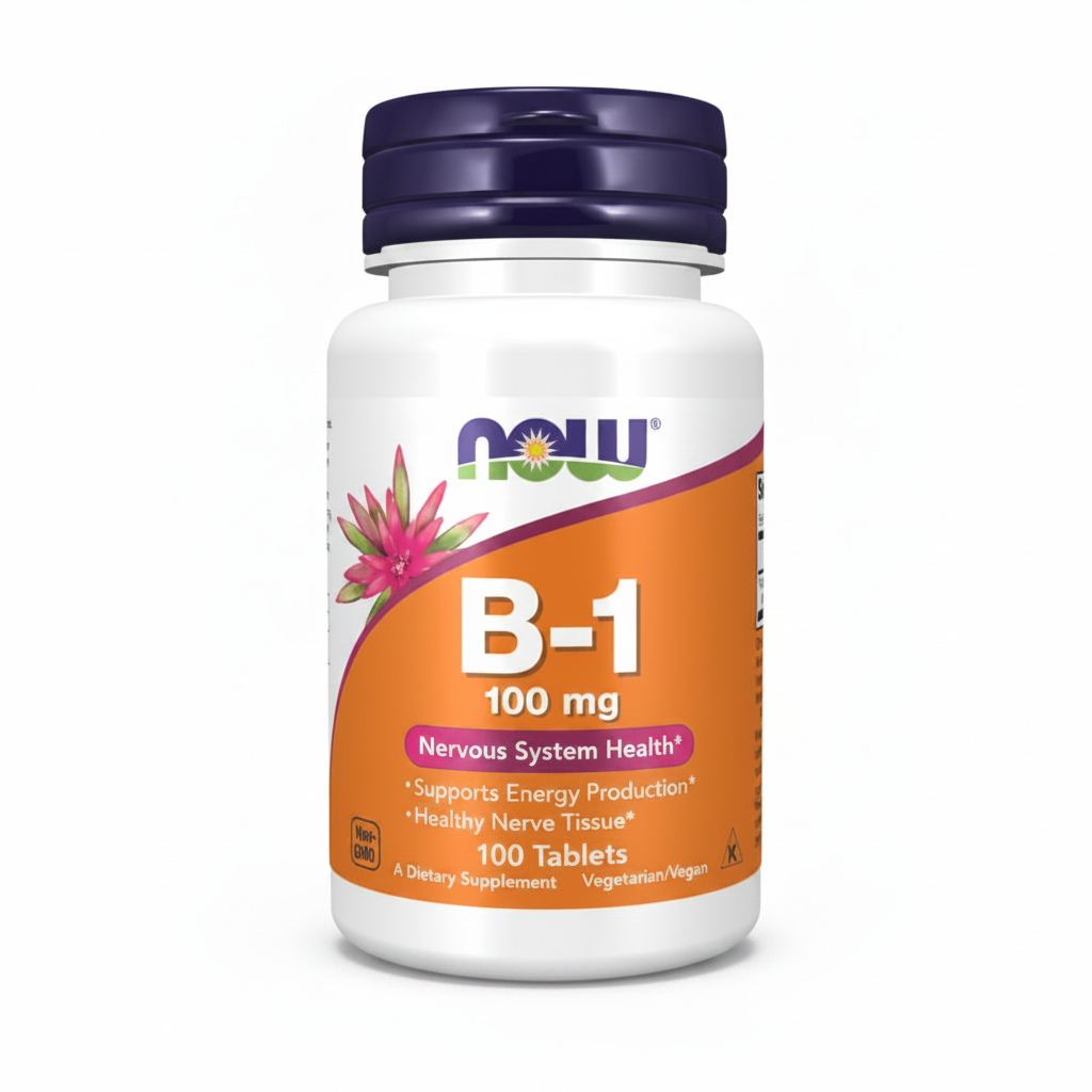 Now Vitamin B-1 100 mg Tablets