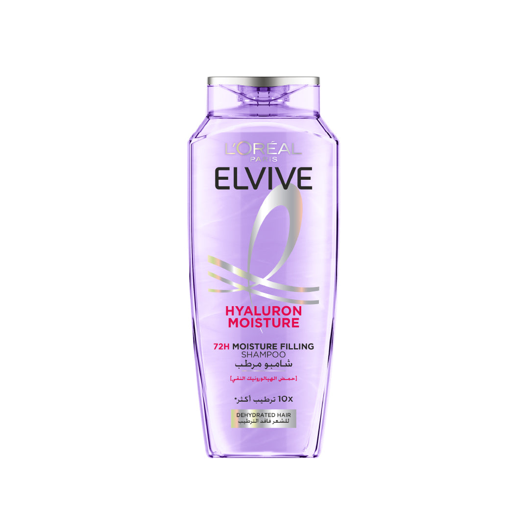 L'Oréal Paris Elvive 72 Hours Hyaluron Filling Moisture Shampoo For Reviving Dehydrated Hair