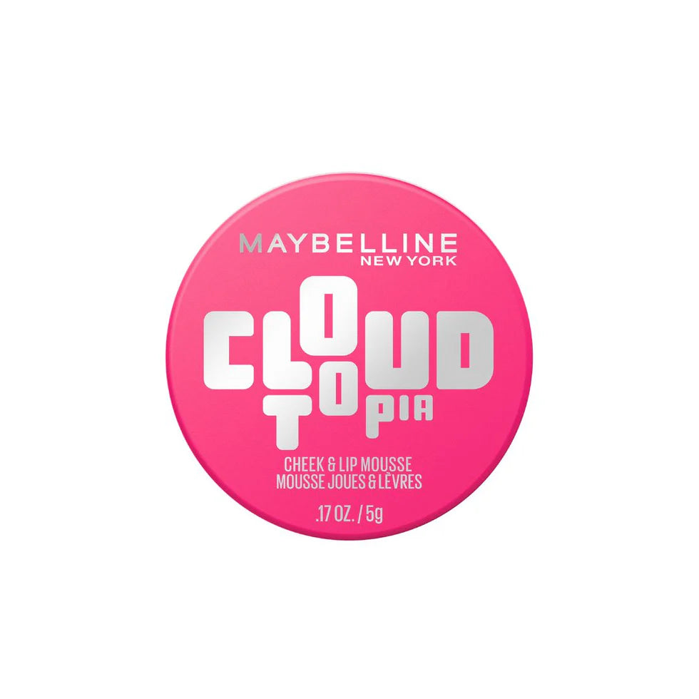 Cloudtopia Blush for Cheeks and Lip Mousse, Ultra-Vivid, Pigmented Formula for Up to 14HR