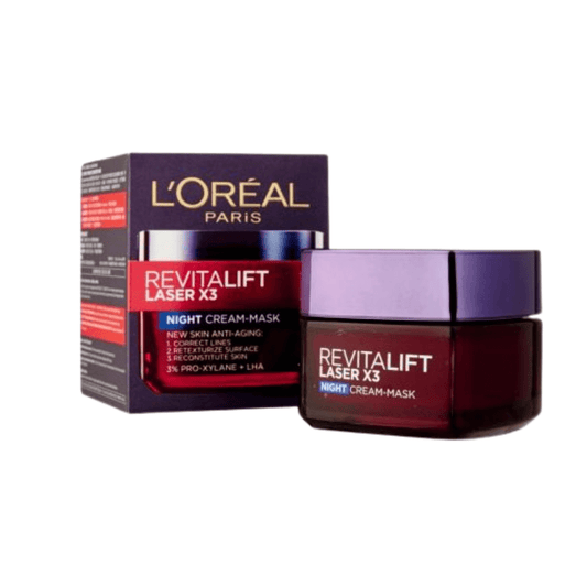 L'Oreal Paris Revitalift Laser X3 Night Cream Mask - dsonline.me