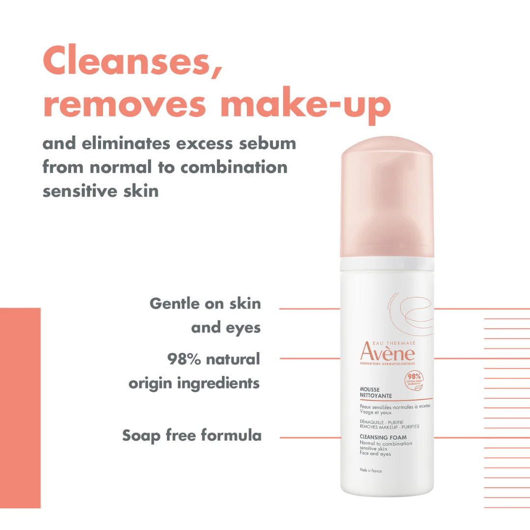 Avène Hydrating Emulsion Hydrance Light and get + FREE 150ml Avène Cleansing Foam