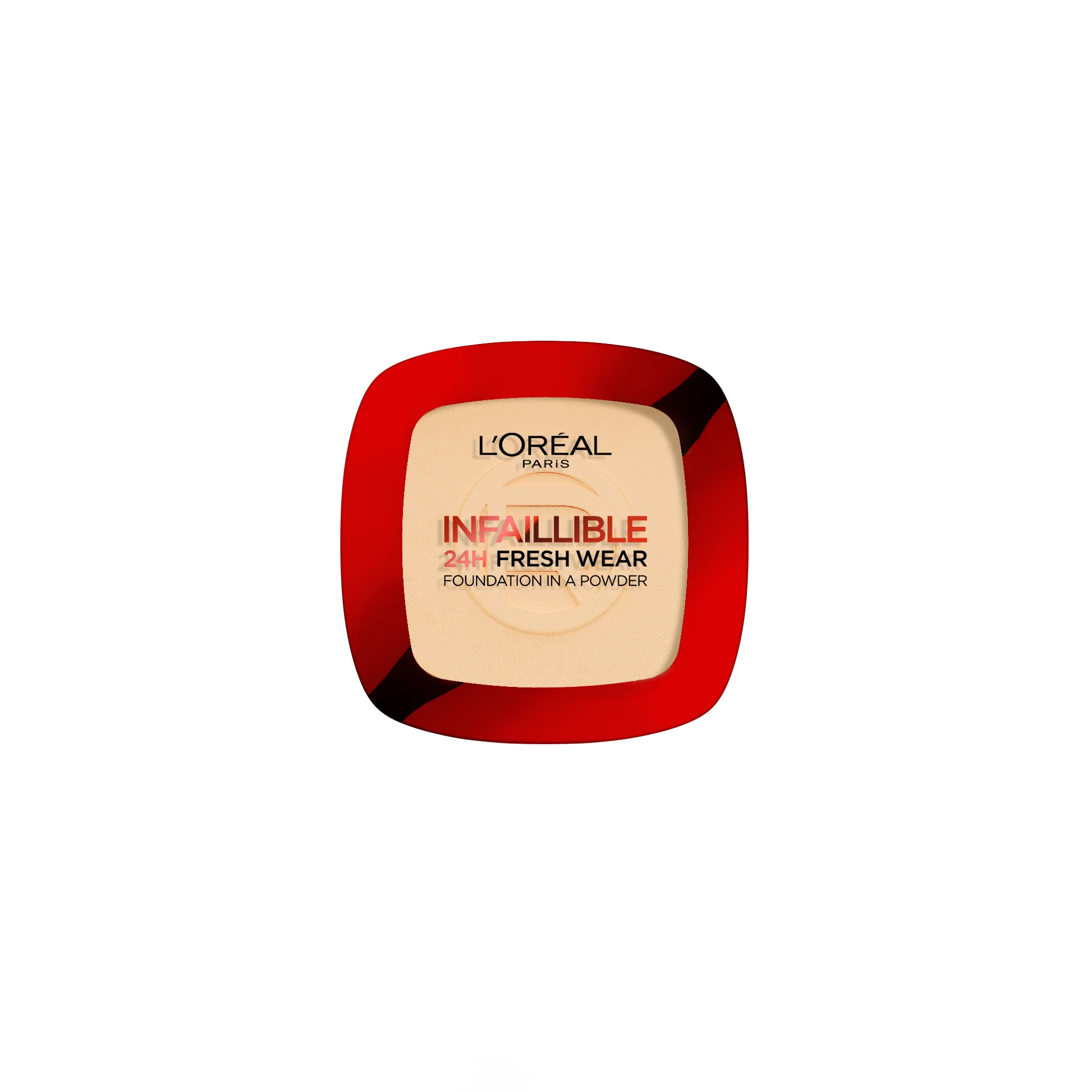 L’Oréal Paris Infaillible Up to 24H Fresh Wear Foundation in a Powder- Waterproof, Heatproof, Sweatproof