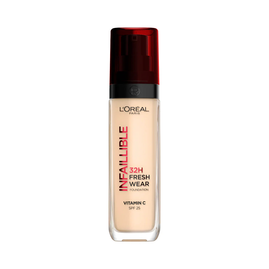 L’Oréal Paris Makeup Infaillible 32H Freshwear Liquid Foundation, Vitamin C, SPF25