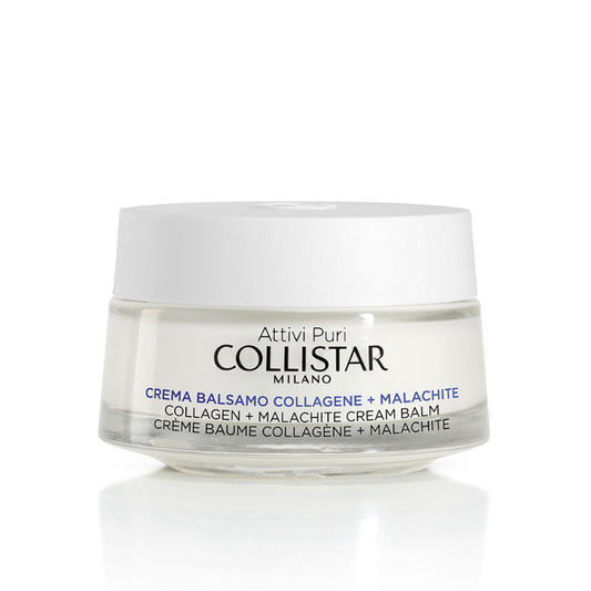 Collistar cream jar on a white background