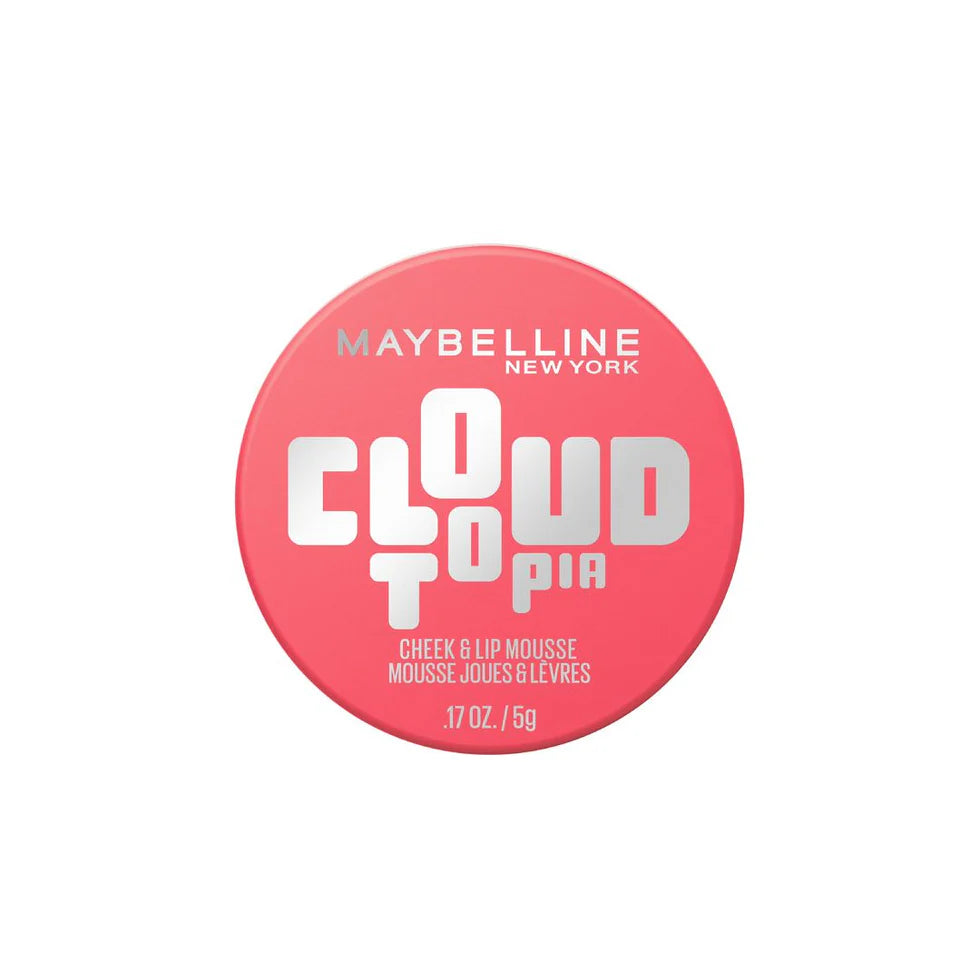 Cloudtopia Blush for Cheeks and Lip Mousse, Ultra-Vivid, Pigmented Formula for Up to 14HR