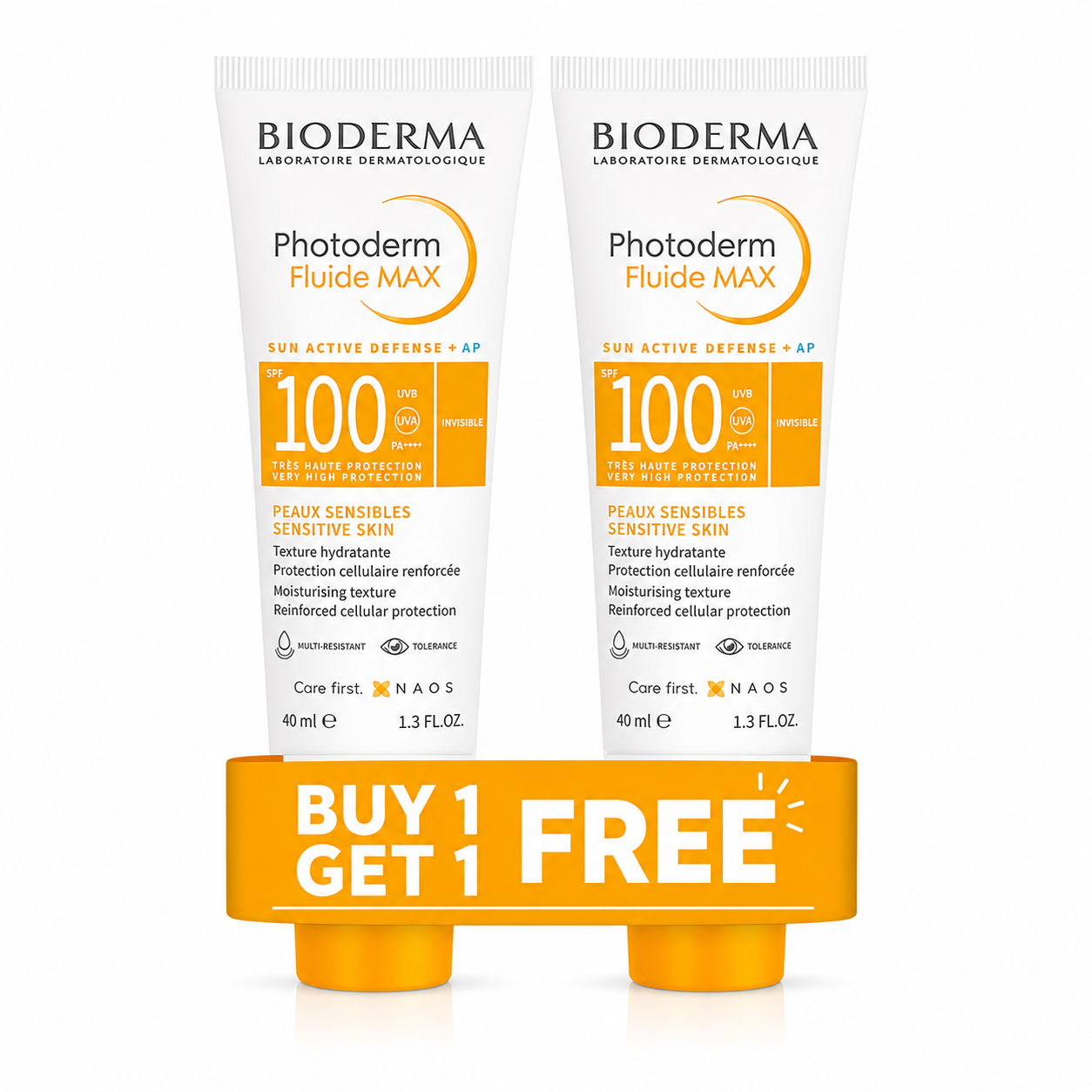 Bioderma Photoderm Fluide MAX SPF100 40ml (Buy 1 Get 1 Free)