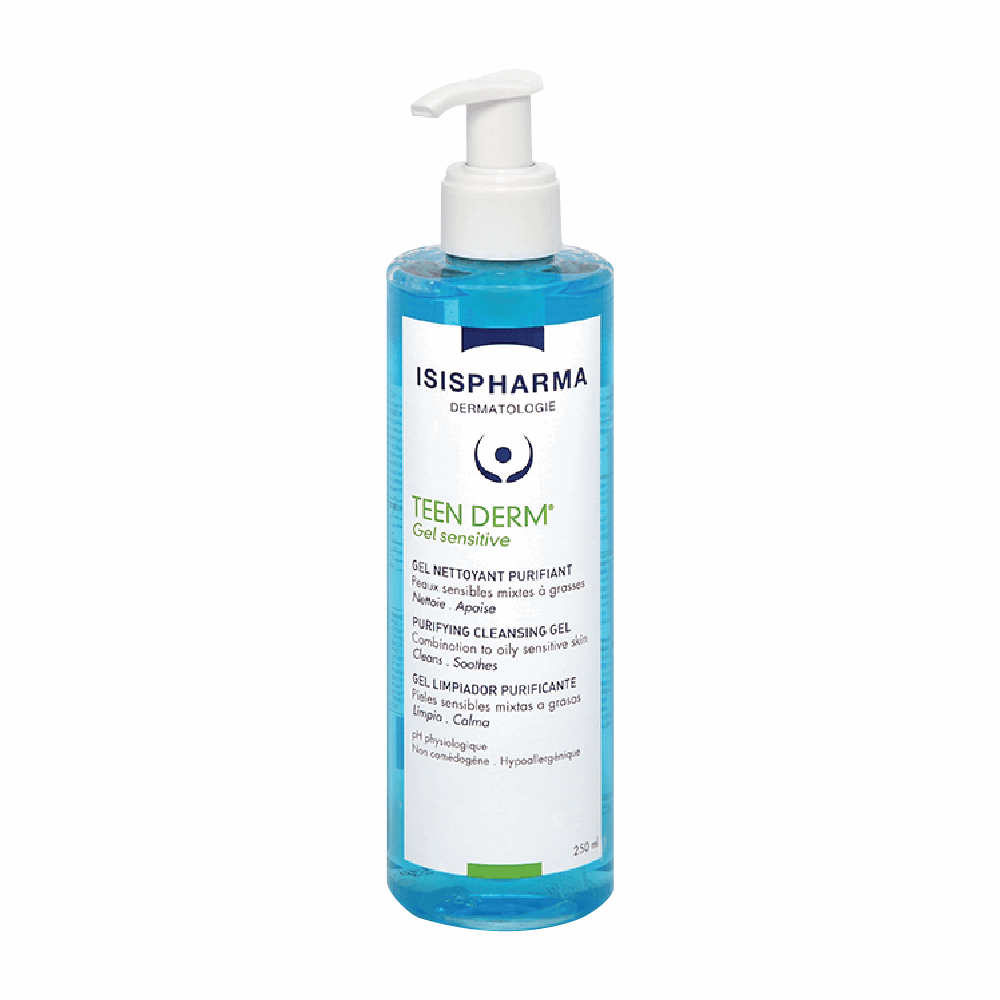 Isispharma Teen Derm Gel Sensitive 250ml