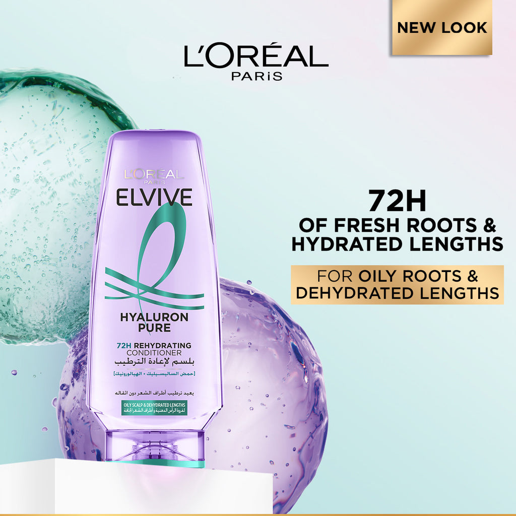 L'Oréal Paris Elvive Hyaluron Pure Conditioner 200ml