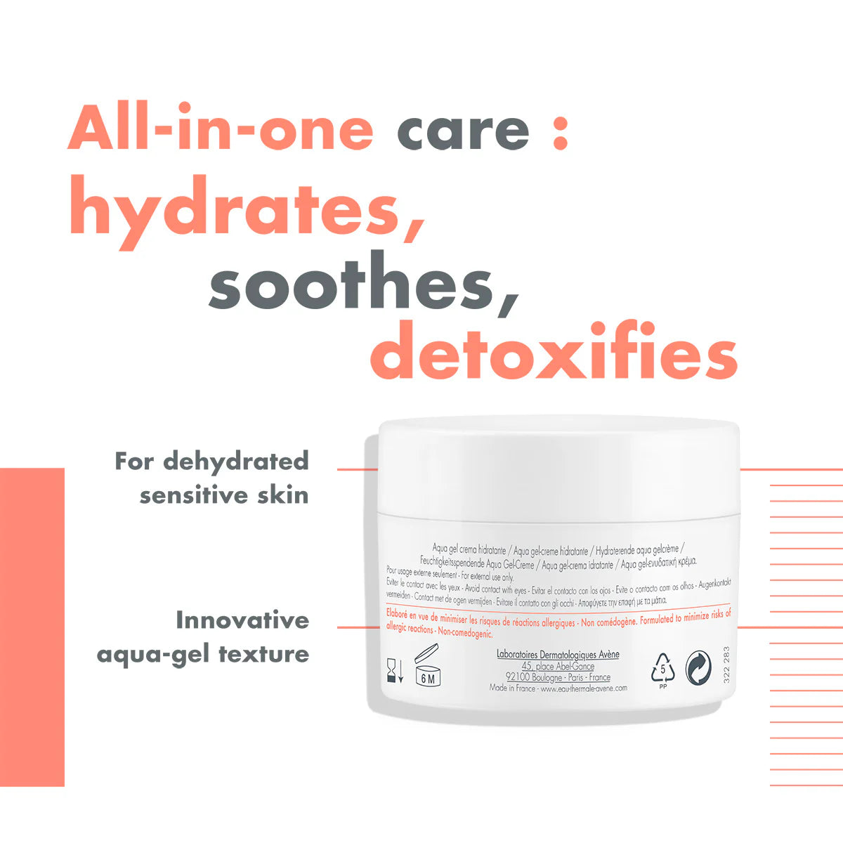 Avène Hydrance Aqua-Gel 50 ml