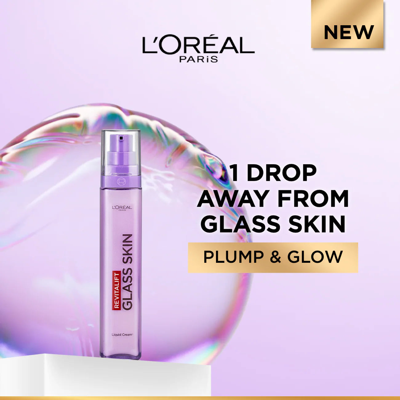 L’Oréal Paris Revitalift Glass Skin Liquid Cream Hydration Glow
