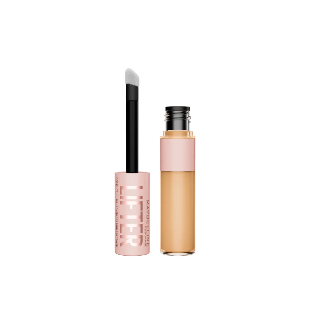 Maybelline New York Lifter Serum Concealer, Full Coverage, Includes 2% Peptides + Caffeine to Hydrate & Brighten Under Eyes