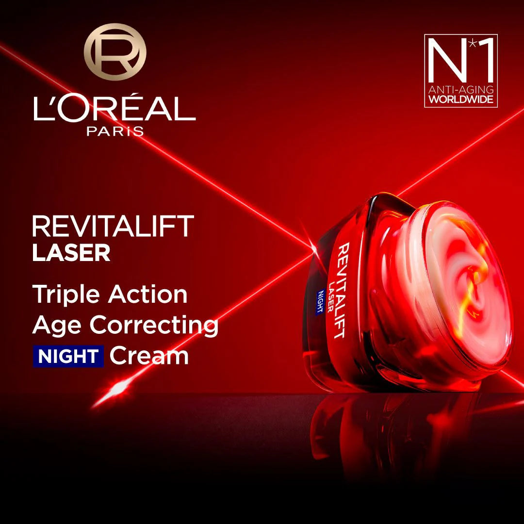 L’Oréal Paris Revitalift Laser X3 Night Cream Anti-Aging 50ml
