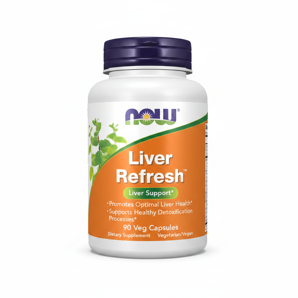 Now Liver Refresh Veg Capsules