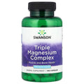 Swanson Triple Magnesium Complex 400 mg 100 Capsules