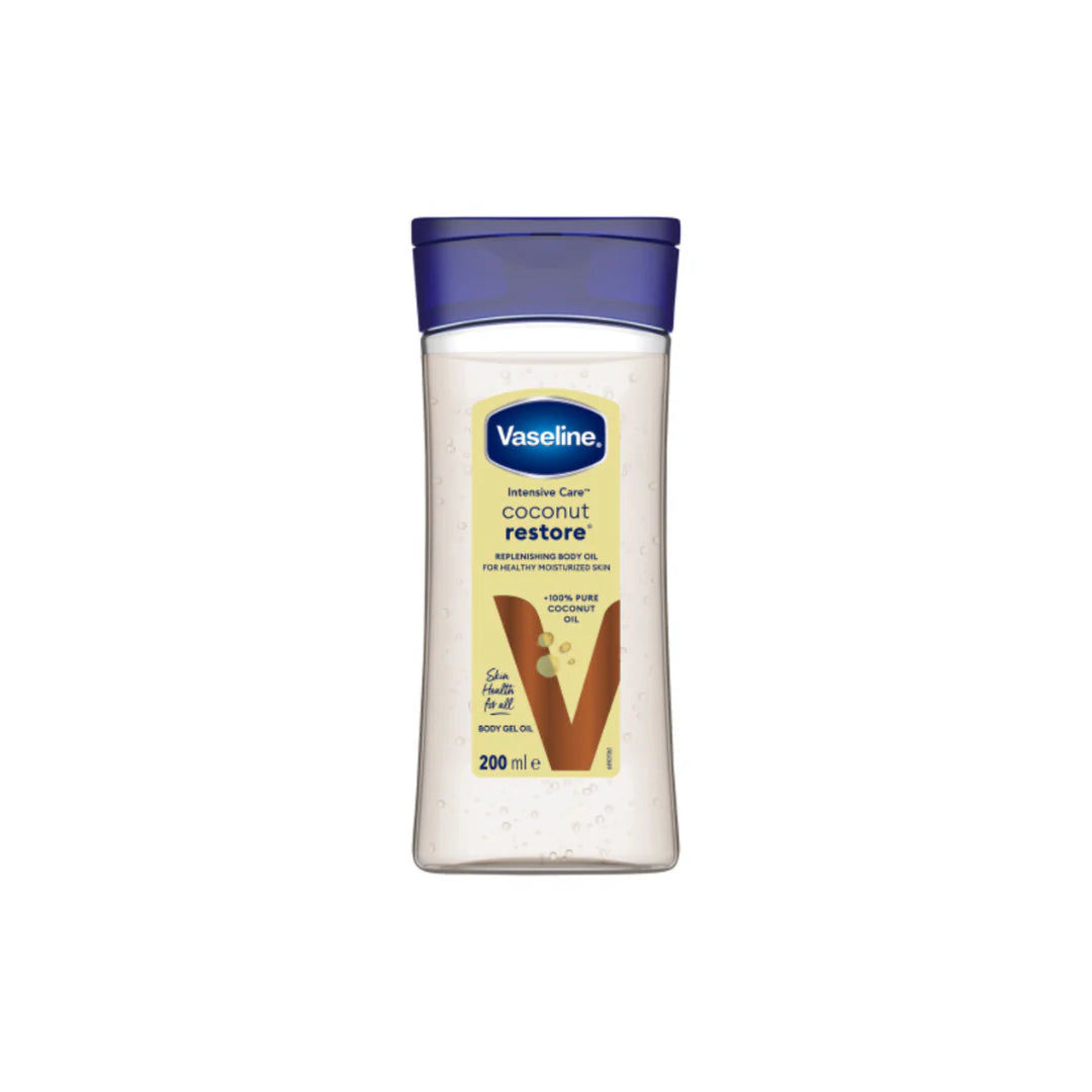 Vaseline Coconut Restore Body Gel Oil, 200ml