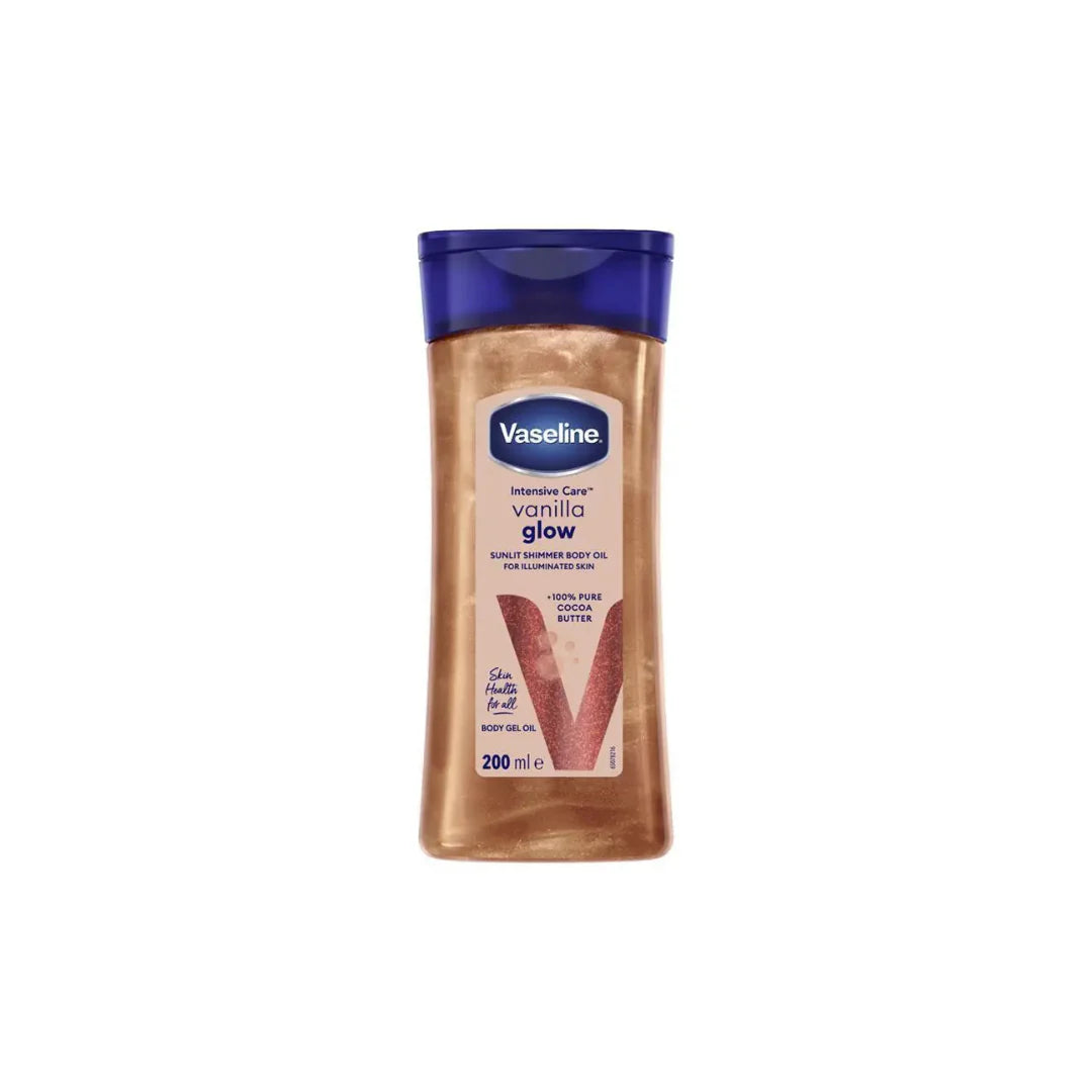 Vaseline Vanilla Glow Body Gel Oil, 200ml