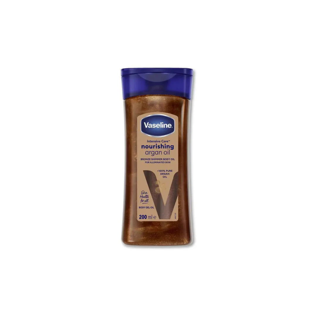 Vaseline Nourishing Argan Oil Body Gel Oil, 200ml