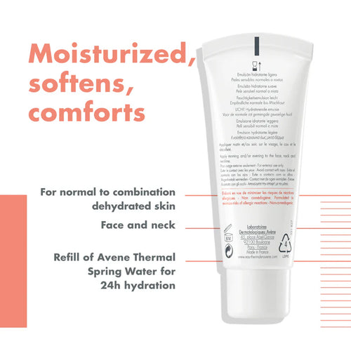 Avène Hydrating Emulsion Hydrance Light and get + FREE 150ml Avène Cleansing Foam