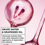 Garnier Ultra Doux Grape Moisture 2 in 1 Styling Cream, Volumizing Hydration for Dehydrated Hair With Hydrating Grape Water + Antioxidant Grapeseed Oil