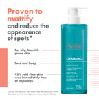 Avène Cleanance Acne Cleanser Gel for Oily Skin 400ml