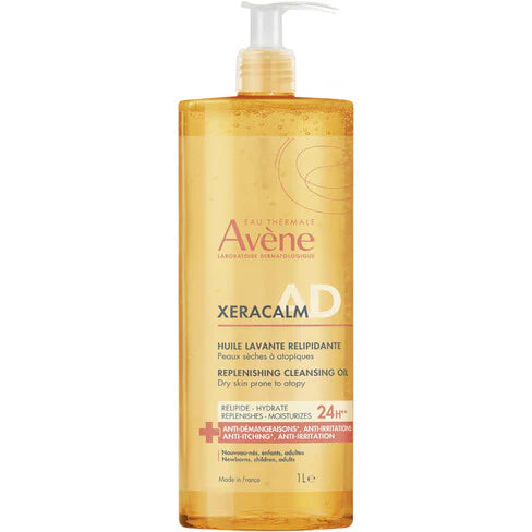 Avene XERACALM AD - Lipid-Replenishing Cleansing Oil 1L