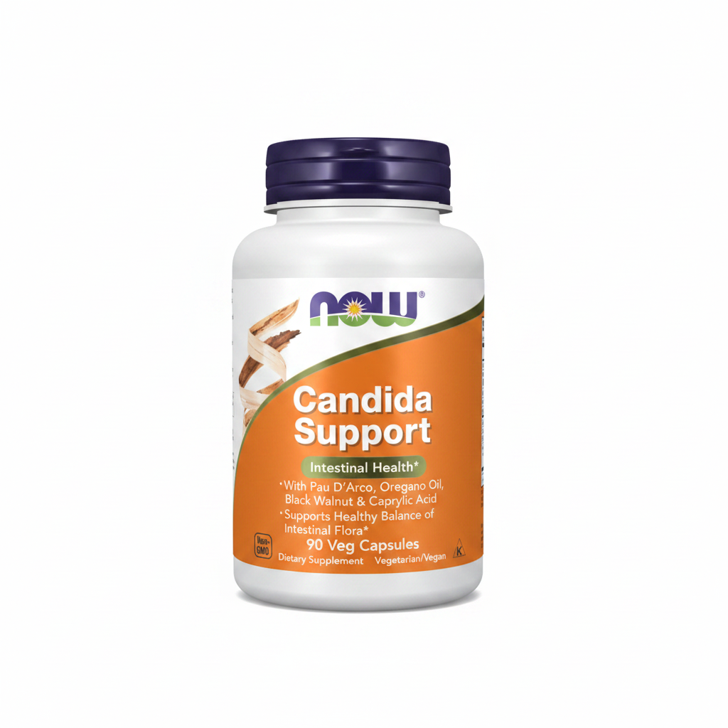Now Candida Support Veg Capsules