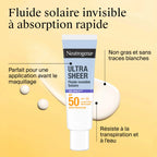 Neutrogena Ultrasheer Age Shield Fluid Sunscreen SPF 50
