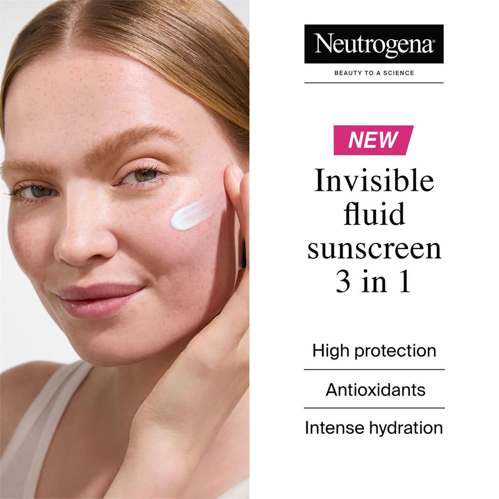 Neutrogena Ultra Sheer Invisible Fluid Hydrating Sunscreen SPF 50 – view 3
