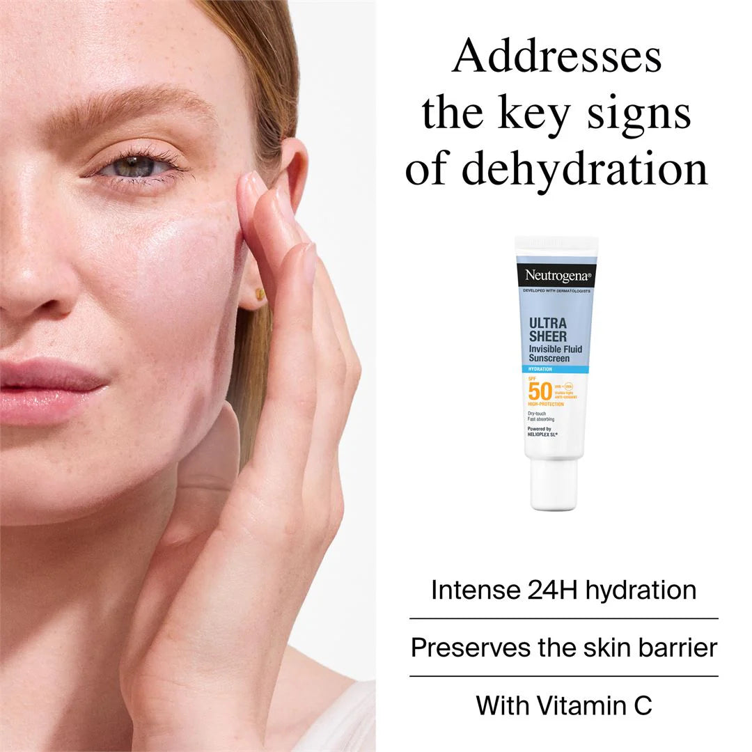 Neutrogena Ultra Sheer Invisible Fluid Hydrating Sunscreen SPF 50 – view 5