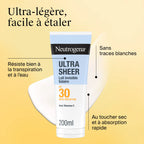 Neutrogena Ultra Sheer Invisible Body Lotion Sunscreen SPF30