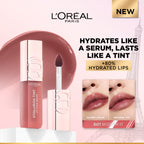 L'Oréal Paris Hyaluron Tint Lip Stain Serum Long Lasting, Hydrating Lip Makeup Infused with Hyaluronic Acid 5ml