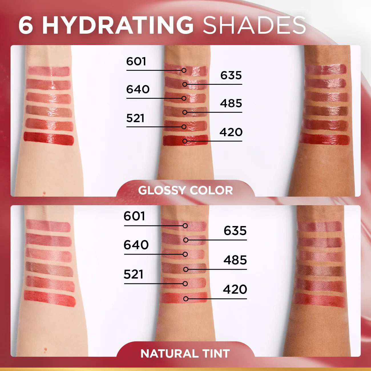 L'Oréal Paris Hyaluron Tint Lip Stain Serum Long Lasting, Hydrating Lip Makeup Infused with Hyaluronic Acid 5ml